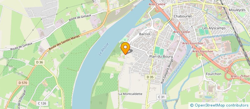 localisation de l'entreprise MONSIEUR FABIEN DE FREITAS à ARLES
