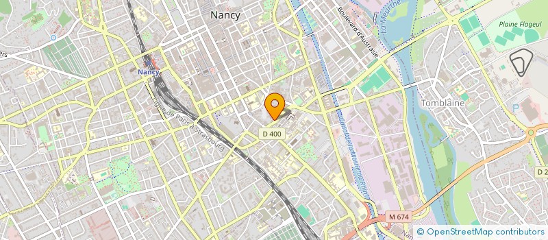 localisation de l'entreprise MONSIEUR FABIEN DEFRANOUX  NANCY