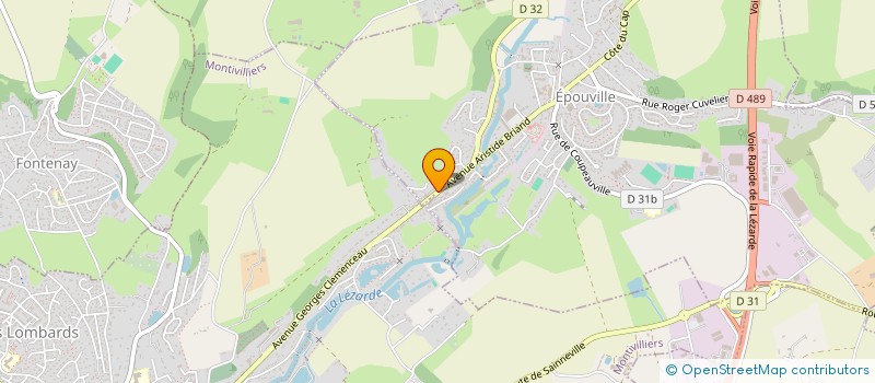 localisation de l'entreprise MONSIEUR FABIEN DEHAIS  EPOUVILLE