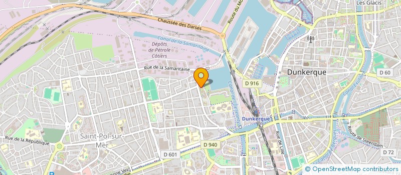 localisation de l'entreprise MONSIEUR FABIEN DEHOUCKE à DUNKERQUE