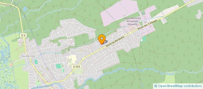 localisation de l'entreprise MONSIEUR FABIEN DELAPIERRE  AUDENGE