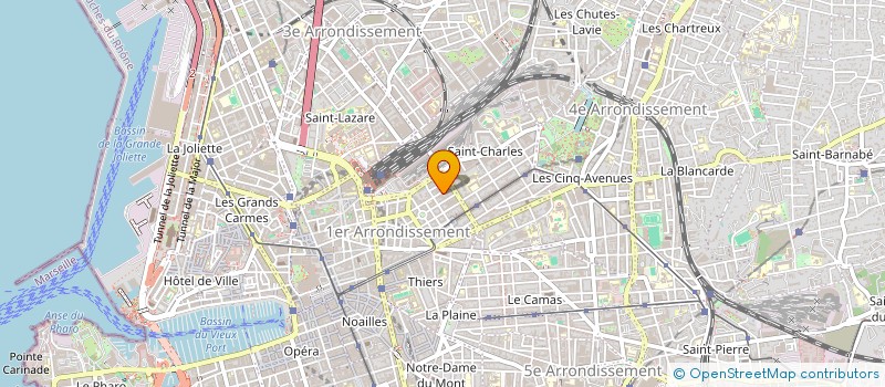 localisation de l'entreprise MONSIEUR FABIEN DELECOUR à MARSEILLE