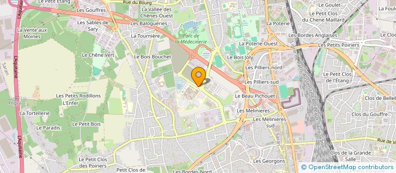 localisation de l'entreprise MONSIEUR FABIEN DELETANG  SARAN