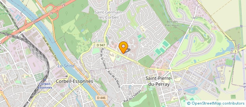 localisation de l'entreprise MONSIEUR FABIEN DELETOILE à SAINT-GERMAIN-LES-CORBEIL