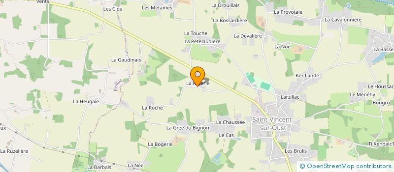localisation de l'entreprise MONSIEUR FABIEN DELETRE à SAINT-VINCENT-SUR-OUST