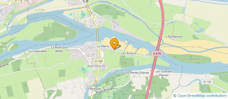 localisation de l'entreprise MONSIEUR FABIEN DELFOSSE  GENNES-VAL-DE-LOIRE