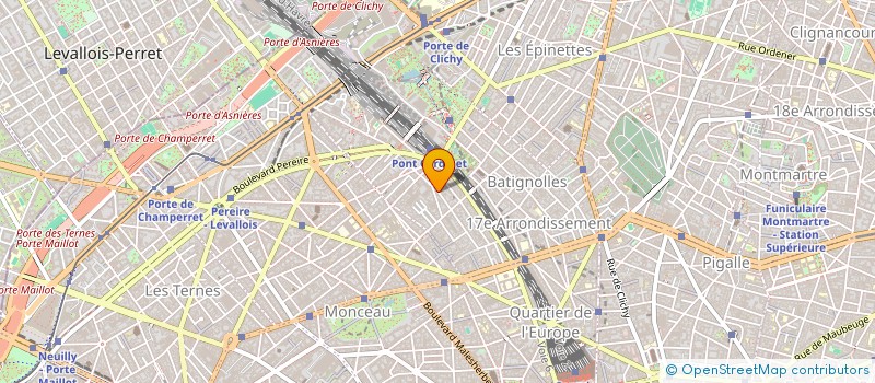 localisation de l'entreprise MONSIEUR FABIEN DEMANGE  PARIS