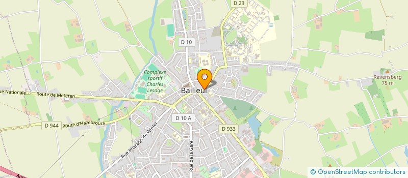 localisation de l'entreprise MONSIEUR FABIEN DEMARS à BAILLEUL