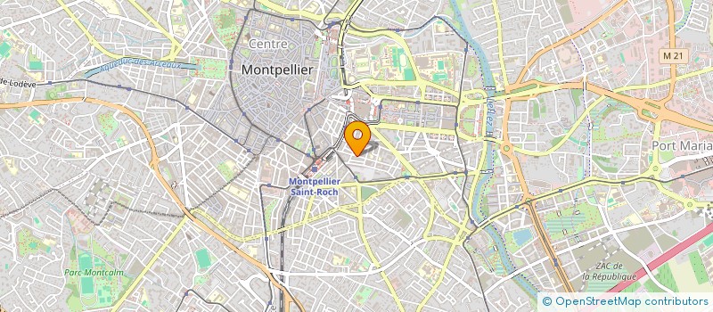 localisation de l'entreprise MONSIEUR FABIEN DENDIEVEL à MONTPELLIER