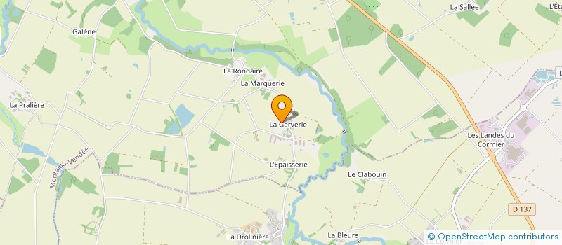 localisation de l'entreprise MONSIEUR FABIEN DENIAUD à MONTAIGU-VENDEE