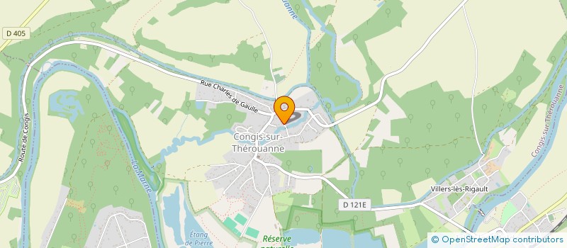 localisation de l'entreprise MONSIEUR FABIEN DENISE  CONGIS SUR THEROUANNE