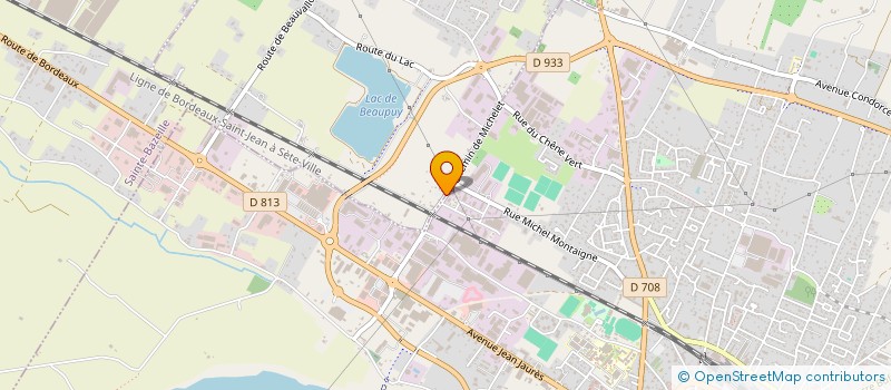 localisation de l'entreprise MONSIEUR FABIEN DENOIS  BEAUPUY