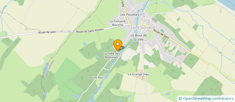 localisation de l'entreprise MONSIEUR FABIEN DEPARDIEU  POILLY-LEZ-GIEN