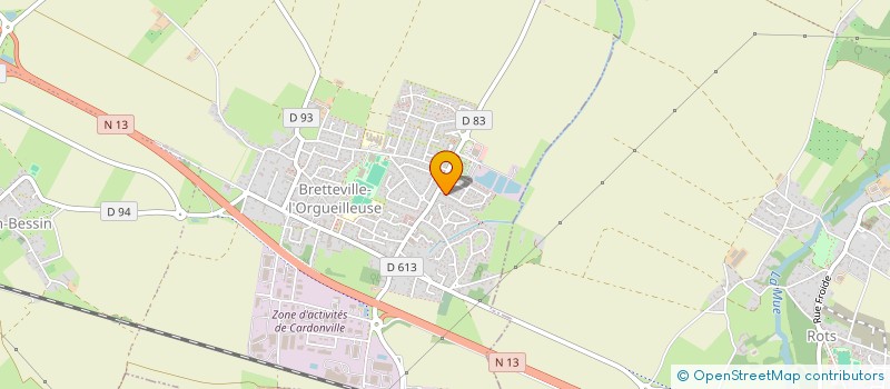 localisation de l'entreprise MONSIEUR FABIEN DEROUAULT  THUE ET MUE