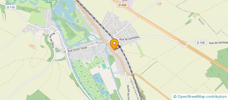 localisation de l'entreprise MONSIEUR FABIEN DESANLIS à BOVES