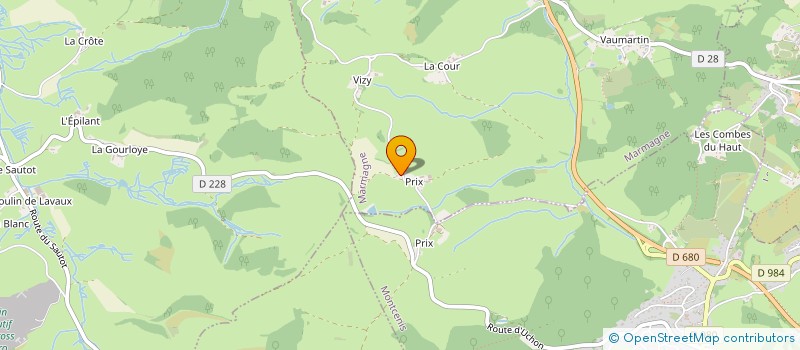 localisation de l'entreprise MONSIEUR FABIEN DESBOIS  MONTCENIS