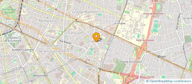 localisation de l'entreprise MONSIEUR FABIEN DESCAVES  LYON