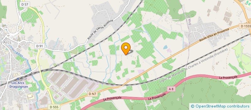 localisation de l'entreprise MONSIEUR FABIEN DESENFANTS à LES ARCS