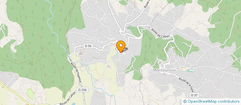 localisation de l'entreprise MONSIEUR FABIEN DESIRE  CALLIAN