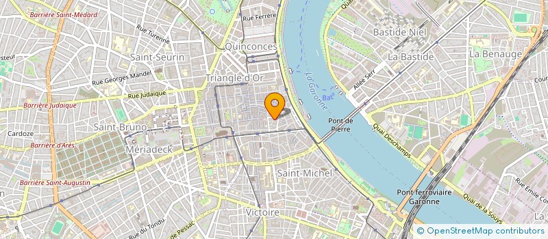 localisation de l'entreprise MONSIEUR FABIEN DESMARIS  BORDEAUX