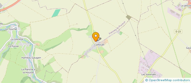 localisation de l'entreprise MONSIEUR FABIEN DESOLLE  FRESNEY-LE-PUCEUX