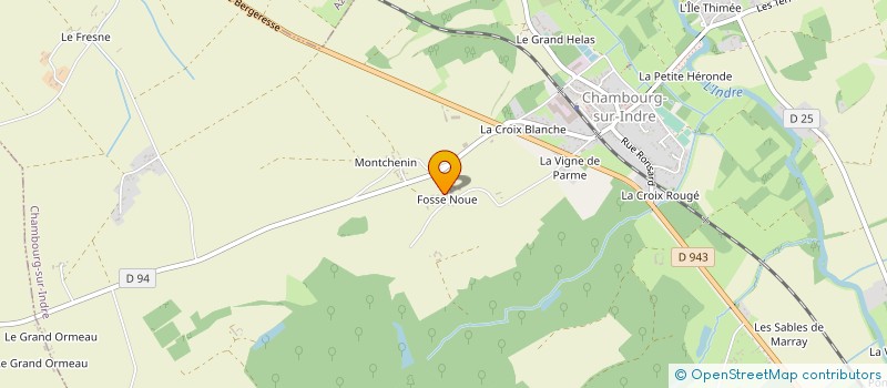 localisation de l'entreprise MONSIEUR FABIEN DEVEZ à CHAMBOURG-SUR-INDRE