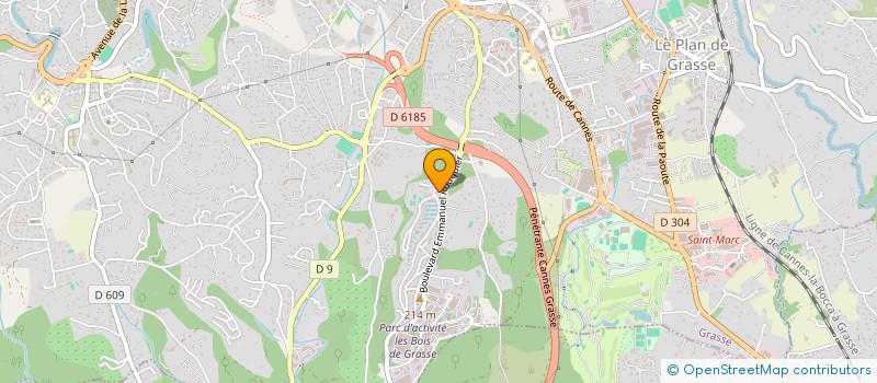localisation de l'entreprise MONSIEUR FABIEN DI MATTEO à GRASSE