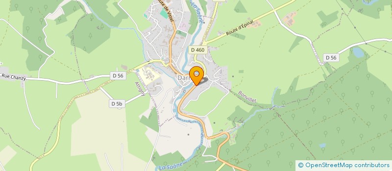 localisation de l'entreprise MONSIEUR FABIEN DIDIER  DARNEY