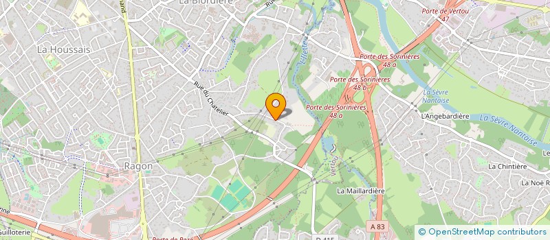 localisation de l'entreprise MONSIEUR FABIEN DILLET  REZE