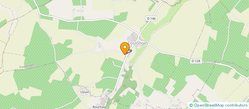 localisation de l'entreprise MONSIEUR FABIEN DINAND à COULONGES
