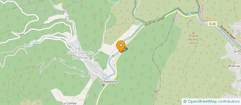 localisation de l'entreprise MONSIEUR FABIEN DJAAFRI  SAINT-LAURENT-LE-MINIER