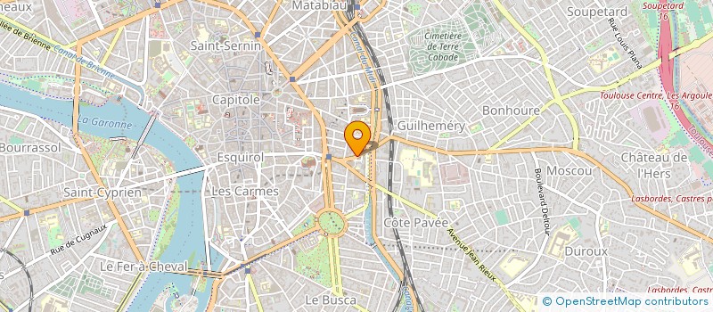 localisation de l'entreprise MONSIEUR FABIEN DJETCHA à TOULOUSE