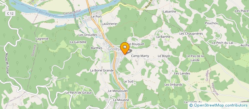 localisation de l'entreprise MONSIEUR FABIEN DOS SANTOS  AUCH