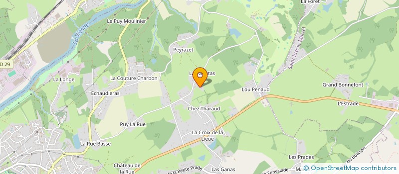 localisation de l'entreprise MONSIEUR FABIEN DOUCET à PANAZOL