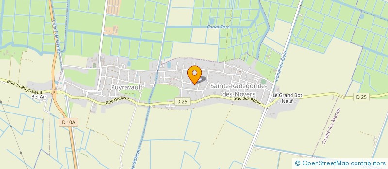 localisation de l'entreprise MONSIEUR FABIEN DRUGEON  CHAILLE-LES-MARAIS