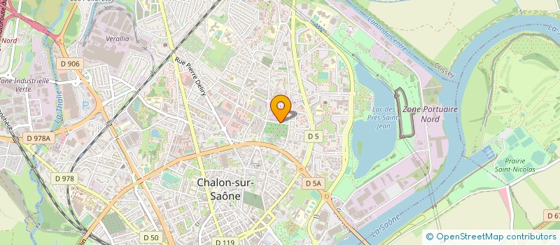 localisation de l'entreprise MONSIEUR FABIEN DUBIEF à CHALON-SUR-SAONE