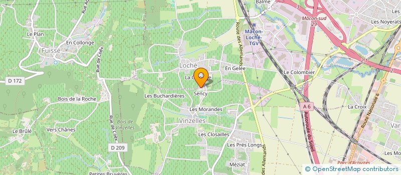 localisation de l'entreprise MONSIEUR FABIEN DUBOIS à MACON