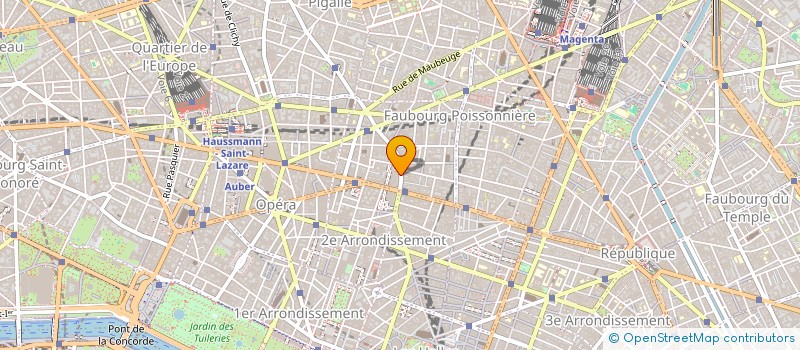 localisation de l'entreprise MONSIEUR FABIEN DUBOS  PARIS