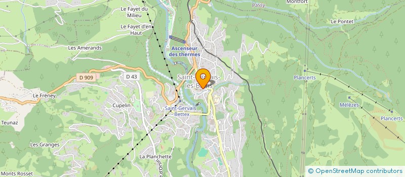 localisation de l'entreprise MONSIEUR FABIEN DUBRAS à ANNECY