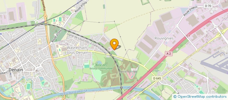 localisation de l'entreprise MONSIEUR FABIEN DUCHAUX  WAVRECHAIN-SOUS-DENAIN