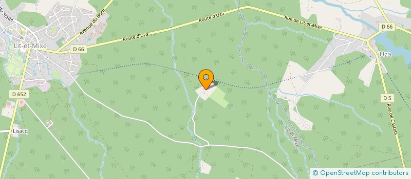 localisation de l'entreprise MONSIEUR FABIEN DUCLERCQ  LIT-ET-MIXE