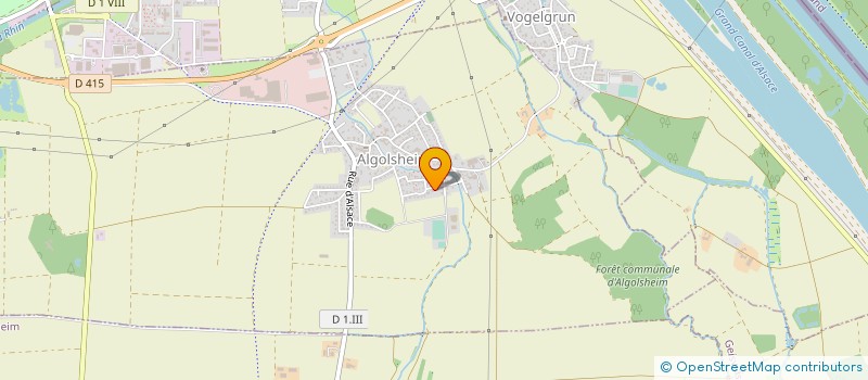 localisation de l'entreprise MONSIEUR FABIEN DUCRET  ALGOLSHEIM