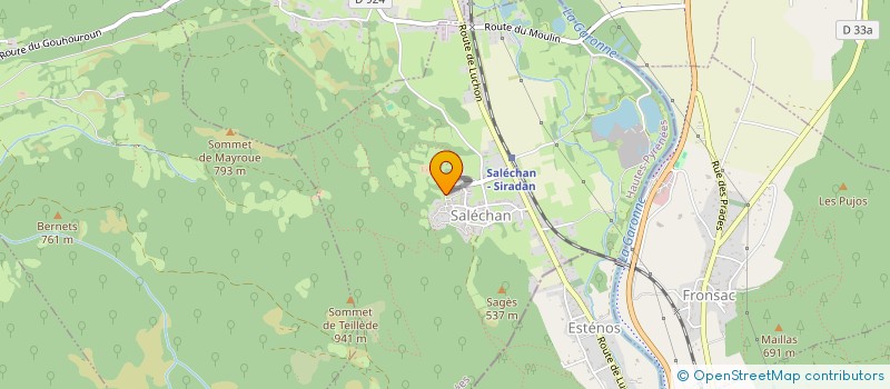 localisation de l'entreprise MONSIEUR FABIEN DUFOUR  ANLA