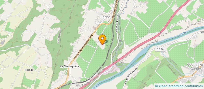 localisation de l'entreprise MONSIEUR FABIEN DUMAS  TECHE