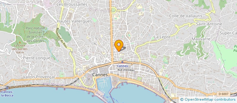 localisation de l'entreprise MONSIEUR FABIEN DUMENIEL à CANNES