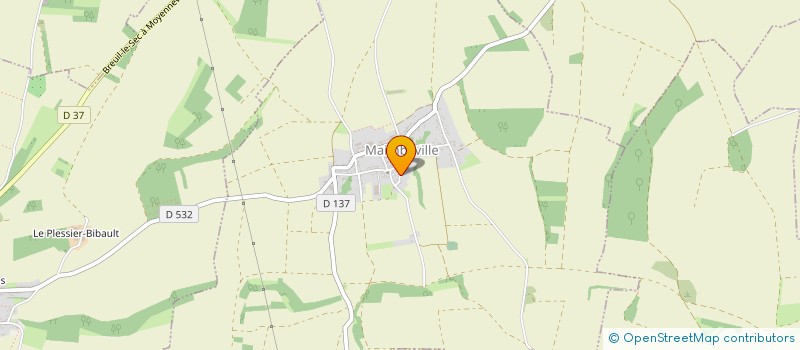 localisation de l'entreprise MONSIEUR FABIEN DUPONT  MAIMBEVILLE