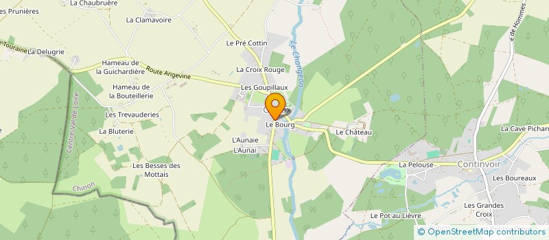 localisation de l'entreprise MONSIEUR FABIEN DUPUY  AVRILLE-LES-PONCEAUX