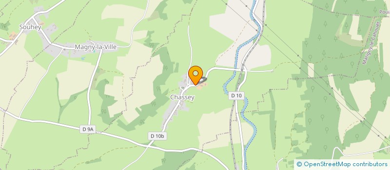 localisation de l'entreprise MONSIEUR FABIEN DURET  CHASSEY