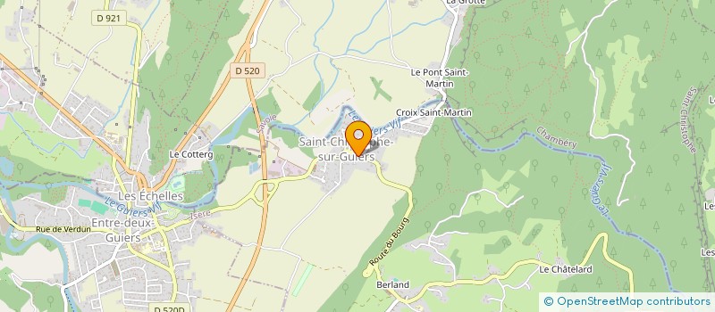 localisation de l'entreprise MONSIEUR FABIEN DURIF-VARAMBON  SAINT-CHRISTOPHE-SUR-GUIERS