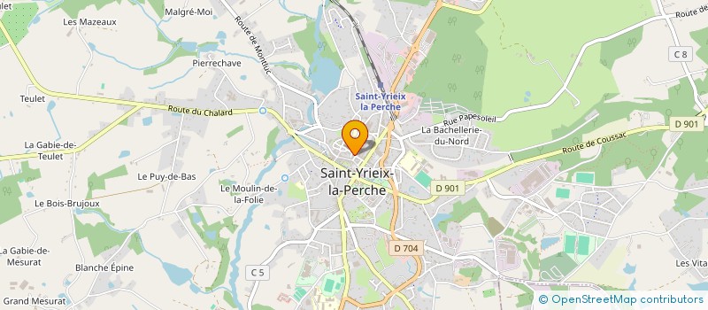 localisation de l'entreprise MONSIEUR FABIEN EFATY  LADIGNAC-LE-LONG